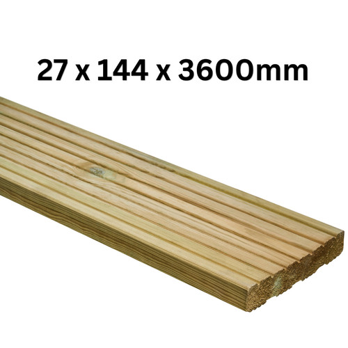 Timber decking boards - decking, 27x144mm