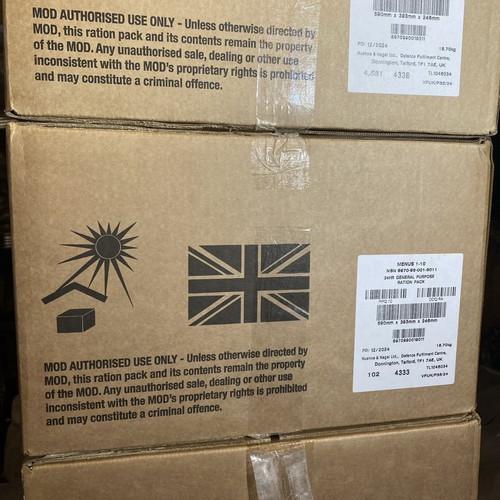 British army mre ration - ration, pack