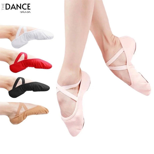 Canvas split sole dance - split,