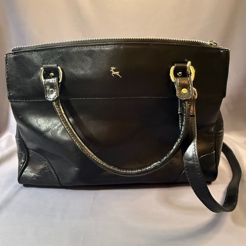 Ashwood black genuine - genuine, leather