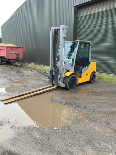 Diesel forklift jungheinric - diesel,