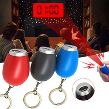 Portable Mini LED Digital Display Projection Alarm Clock Desktop Time Projector