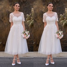 Beach Wedding Dresses Short