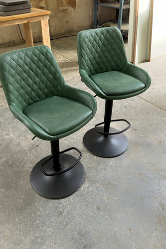 Retro adjustable bar - retro, stools