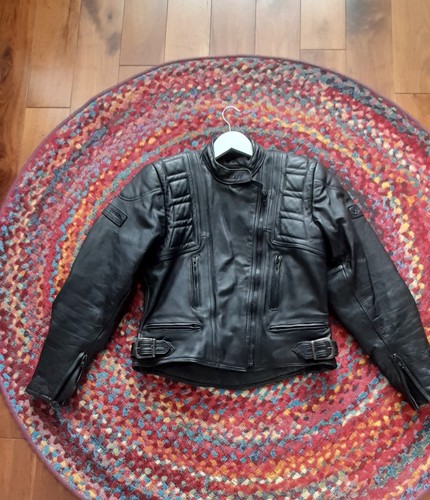 Belstaff womens black leather