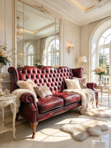 Chesterfield wingback sofa - wingback,