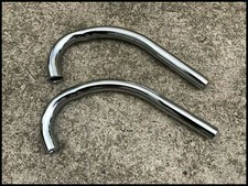 HONDA Superhawk 305 CB77 CB72 MUFFLER EXHAUST HEADER PIPE SET Reproduction Pair