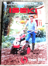 Catalogue, brochure, brochure tractors - ISEKI tillers (Yvan Béal)