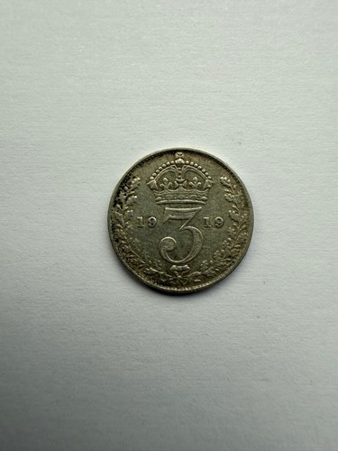 1919 george three pence - george, v