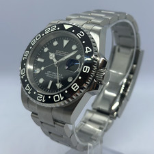 Black Lume Seiko GMT NH34 Mod