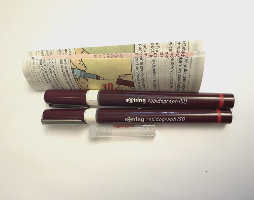 Lot rotring rapidograph - lot, 2
