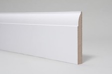 Skirting Board  White Primed MDF  Ovolo  144 x 18 x 4400mm
