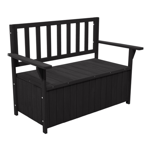 Seater wooden garden storage - garden,