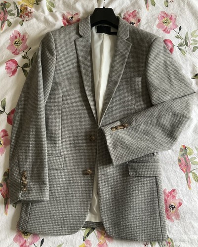 Men grey tweed heritage - grey,