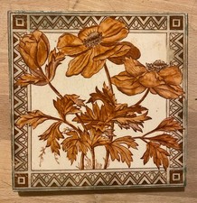 vintage ceramic tile.