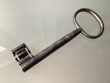 Antique Victorian Door Key 