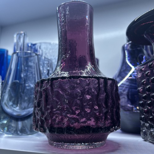 Whitefriars aubergine glass - whitefriars,