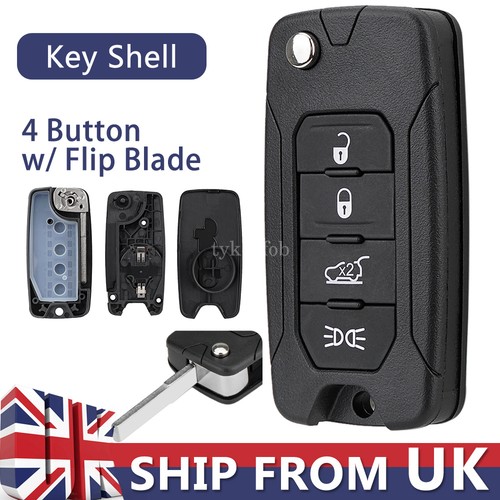 Button flip remote key - button, fob