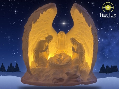 Christmas nativity scene angel - christmas,