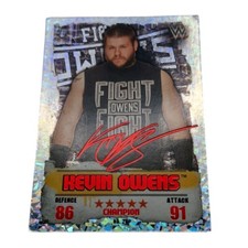 Topps WWE Slam Attax Takeover Card 2016 Kevin Owens #26 Champion