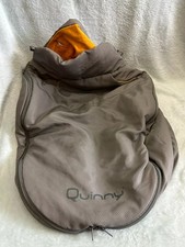 Quinny grey car seat cosy toes