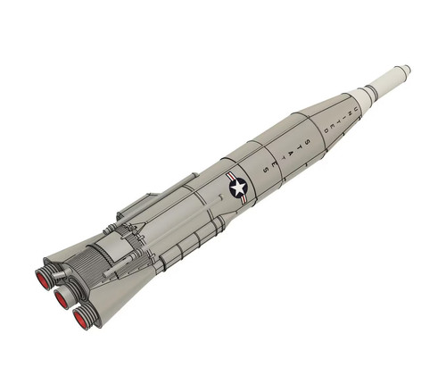 Atlas model rocket kit 144 - model,