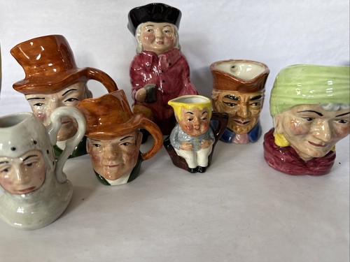 Mini toby mugs lot - mugs,