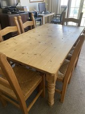 Farmhouse chunky Pine Table
