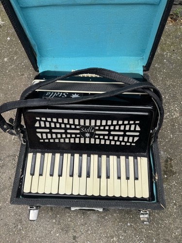 Vintage stella piano accordion - stella,