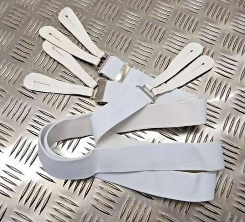 White button fastener 5cm - white,
