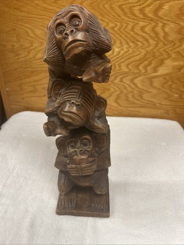 Vintage three wise monkeys - vintage,