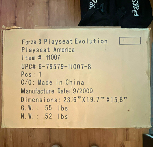 Nib playseat forza evolution - forza, 3