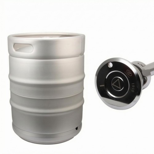 50l beer keg silver - 50l,