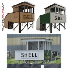 Scalextric Slot Car Buildings - Goodwood Marshal Post, Magnetic Racing 1:32