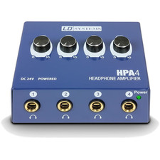 LD Systems HPA4 - 4-Channel Headphone Amplifier