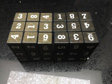 2 Sudoku Cube Puzzle Cube