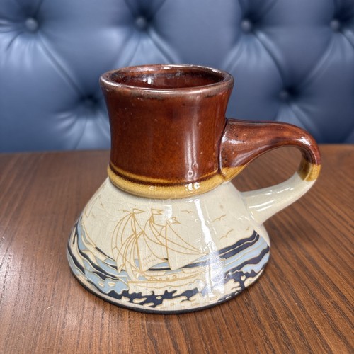 Purbeck pottery spill mug - purbeck,