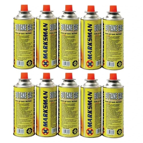 Butane gas canisters - gas,