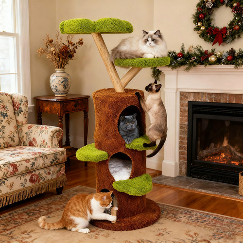 Large cat tree activity centre - cat,