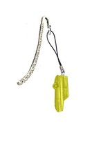 ref205 Reliant Regal Super Van Chrome  GOLD Car On Pattern Bookmark With Cord