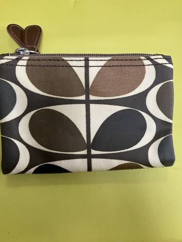 Orla kiely brown - brown, zip