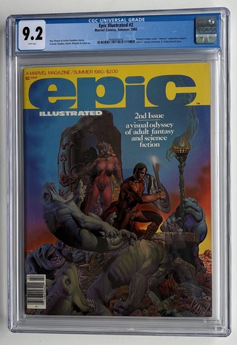 Epic illustrated cgc - #2,