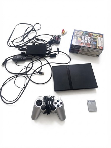 Ps2 slim console bundle - bundle, 5