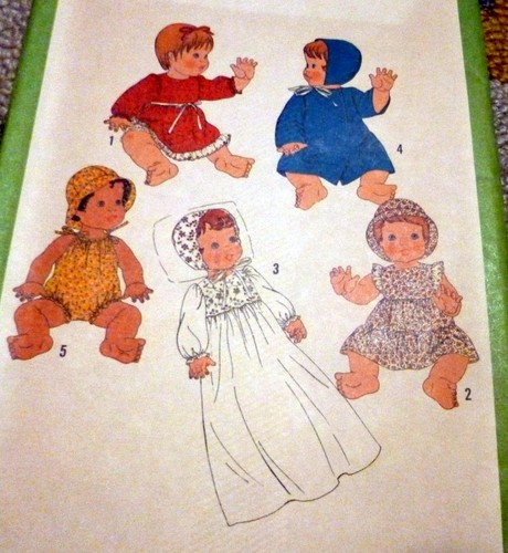 Vtg large baby - vtg, 17"-18"