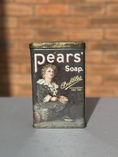 Vintage Pears Soap Bubbles Tin Box Collectable Centenary 1886-1986