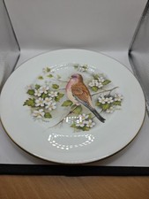 Palissy - Royal Worcester China Plate - Linnet - Made in England