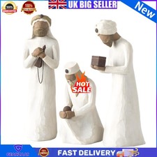 3PC Willow Tree Nativity The Three Wise Men Figurine Susan Lordi Christmas Scene
