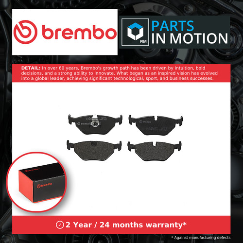 Brake pads set rear - pads,