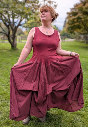 Sale red dress gothic - dress,