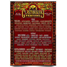 GLASTONBURY FESTIVAL LINE UP